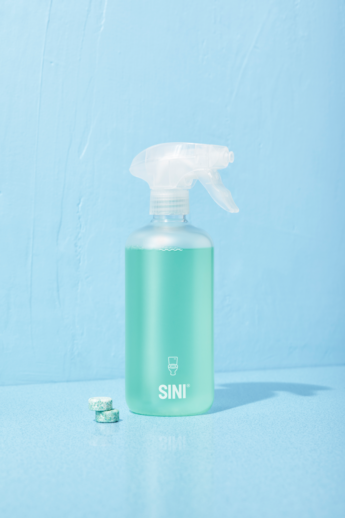 Wc-puhdistusainetabletti starttipakkaus Sini